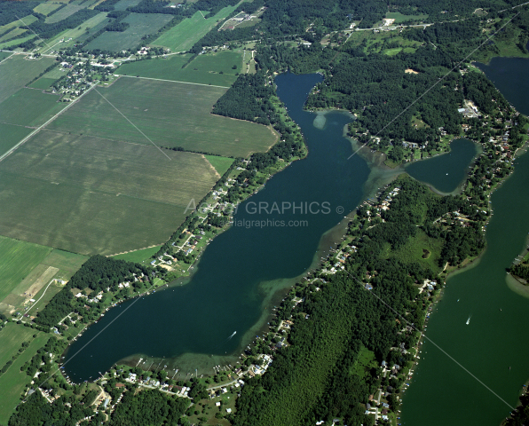 Baldwin Lake in Cass County, Michigan